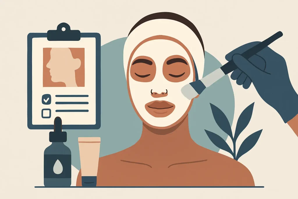 Bespoke facials with actives: what works