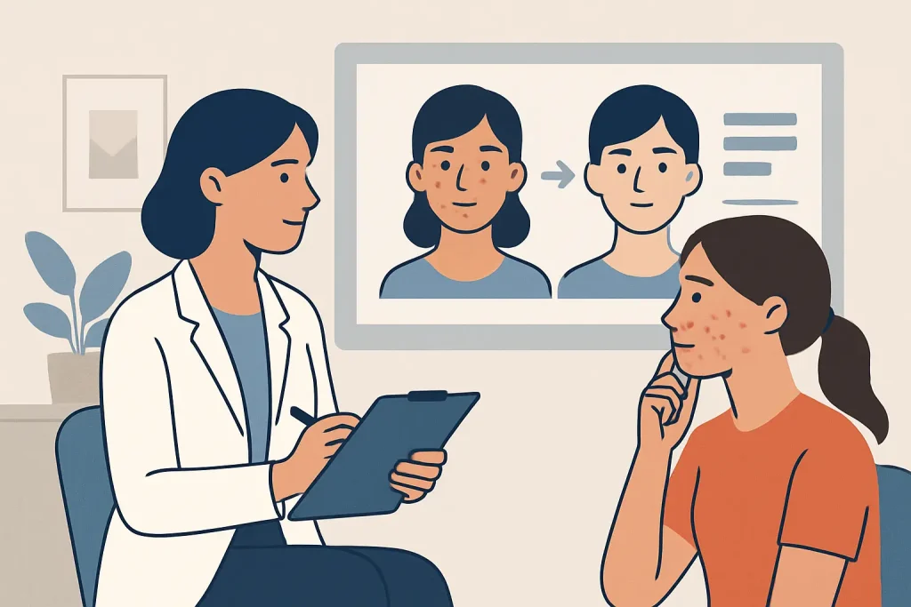 What a Therapist-Led Acne Plan Changes