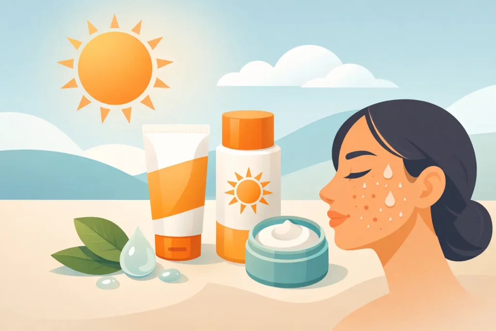 Acne Safe Sunscreen for Oily Skin