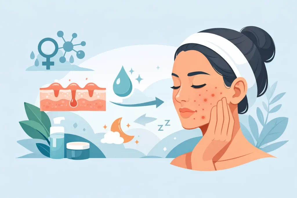 How to Reduce Hormonal Acne Breakouts