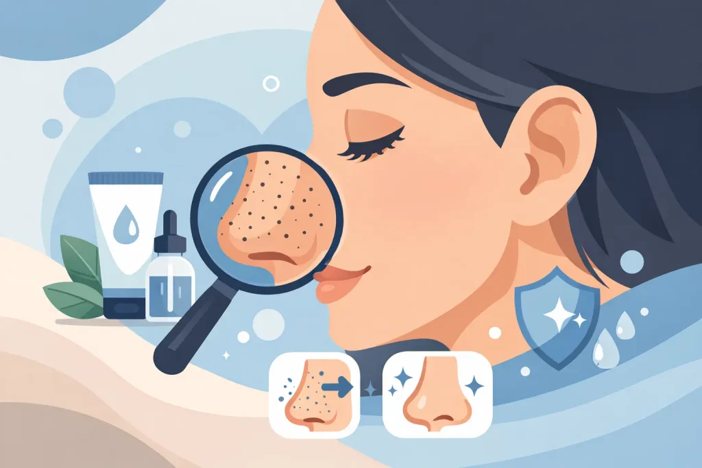 How to Reduce Blackheads on Nose Safely