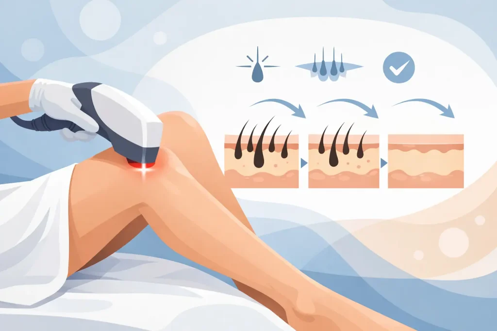Laser Hair Removal Session Count Explained