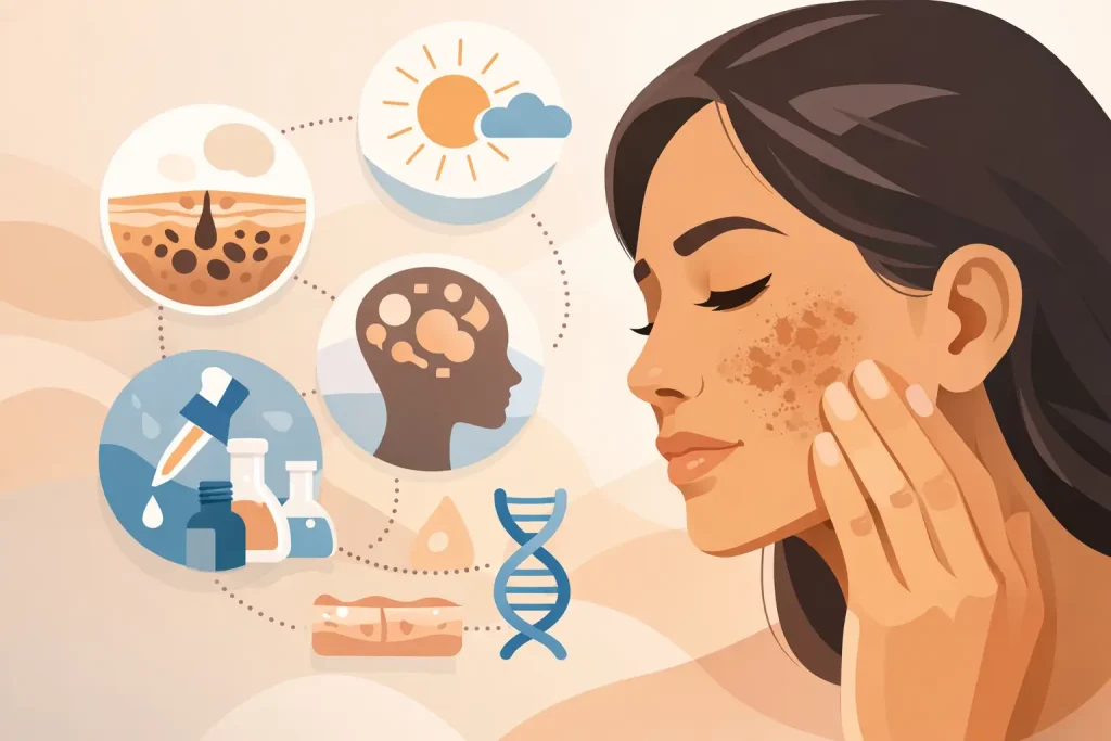 What Causes Hyperpigmentation on Face?