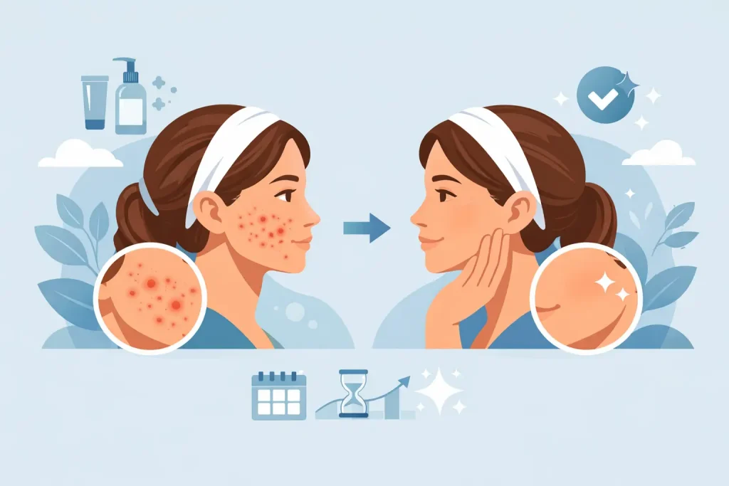 Acne Program Results After Twelve Weeks