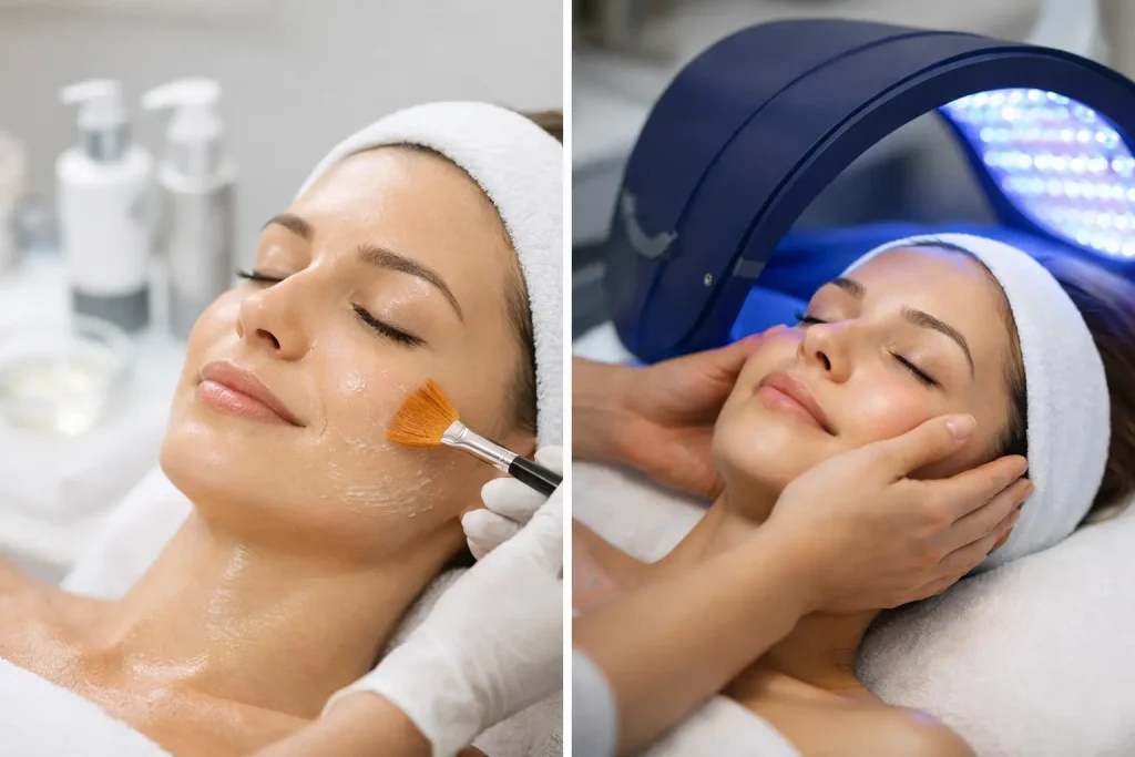 Chemical Peels Versus Bespoke Facials