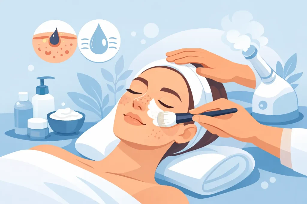 Clinic Facial for Congestion Prone Skin