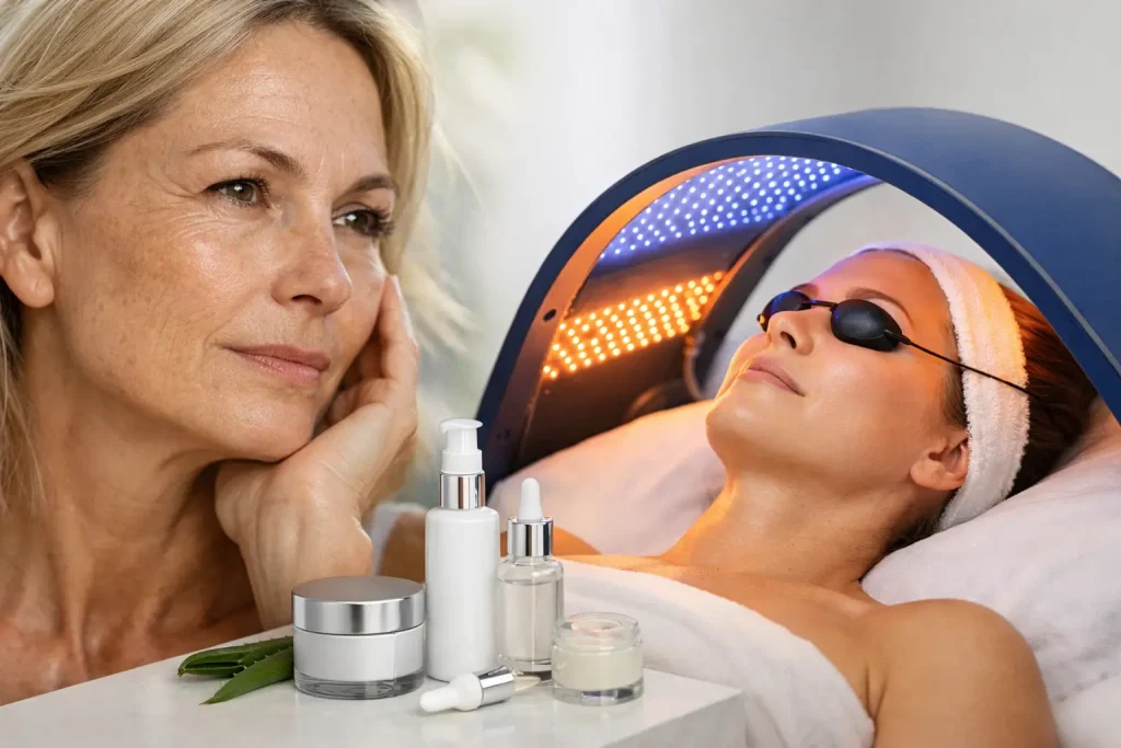 Photoaging Signs and Skin Repair Options