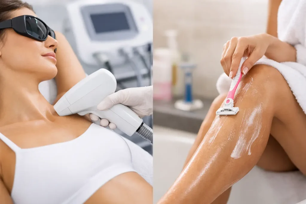 Laser Hair Removal vs Shaving: Which Lasts?